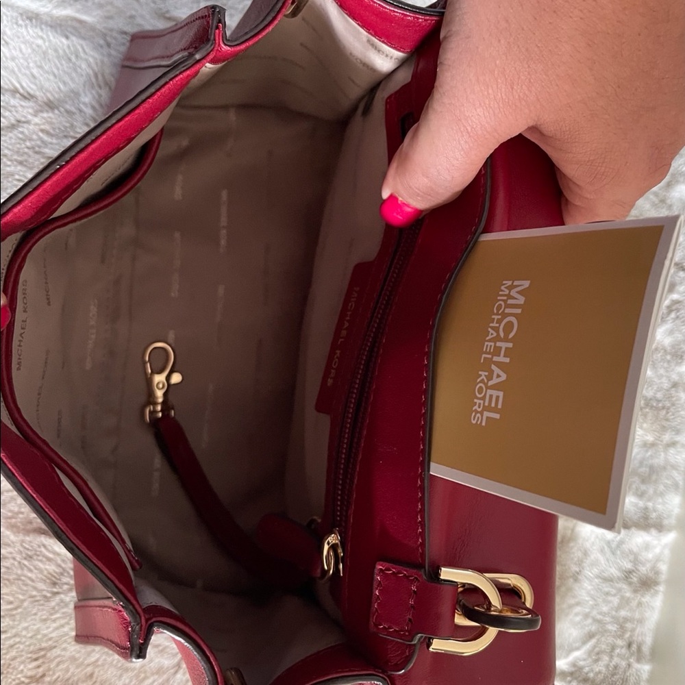 Michael Kors handbag red - Picture 3 of 4